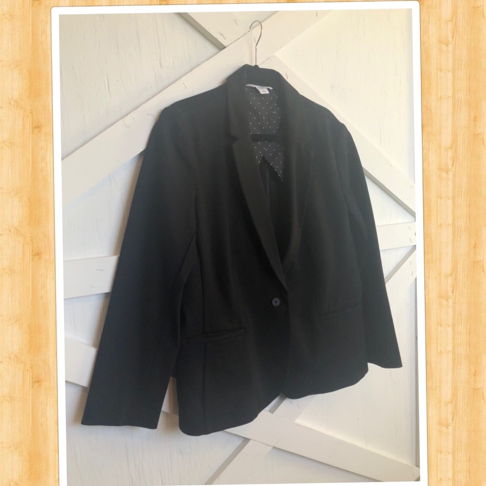 Ponte Knit Blazer